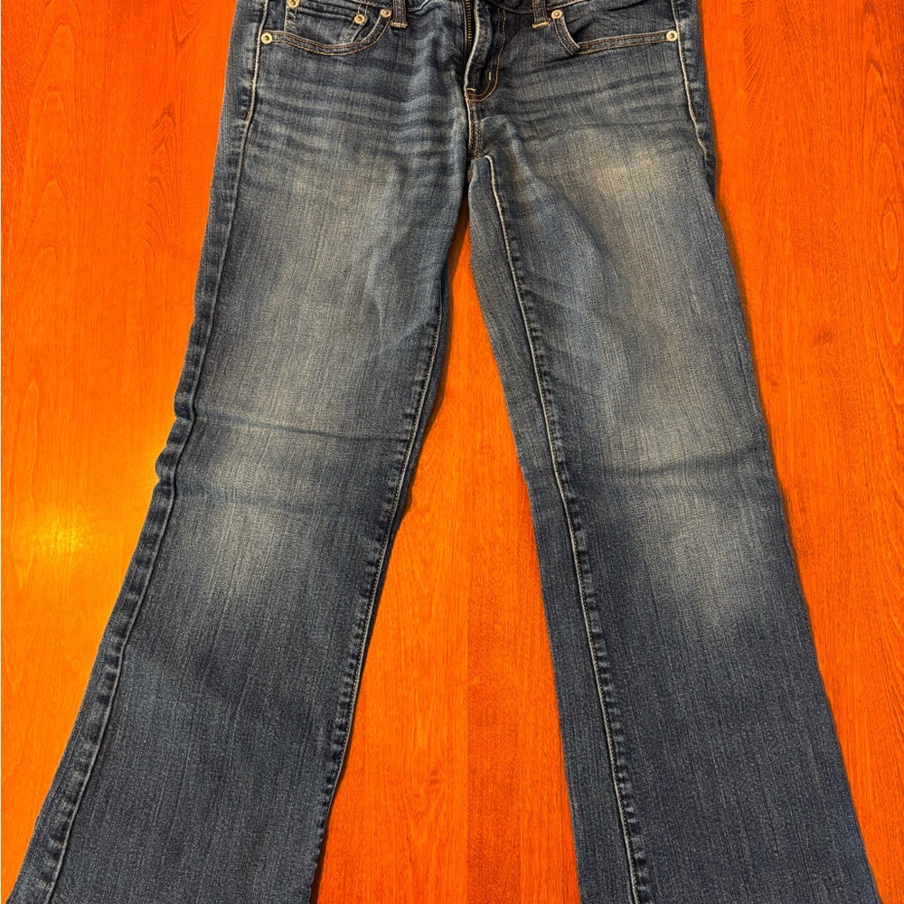 American Eagle Outfitters Blue Boyfriend Jeans 8 short